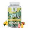 QAADU Kids Calcium & Vitamin D Gummies for Healthy Bones, Stronger Teeth, and Growth, Vegan, Delicious Mango & Strawberry Flavor, 60 Chewable Gummies, Certified Vegan by The Vegan Society of UK view 1
