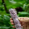 Jet New Lepidolite Ganeshji Hand Carved Healing Wand 4.5" Rare Stick Chakra Balancing Energy Reiki Meditation view 3