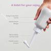 Frida Mom Upside Down Peri Bottle Sprayer, Perineal Care & Postpartum Recovery, Portable Travel Bidet & Perineal Cleanser with Travel Bag, Postpartum Essential, Gray view 2