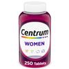 Centrum Multivitamin for Women, Multimineral Supplement with Iron, Vitamin D3, B Vitamins and Antioxidant Vitamins C and E, Gluten Free, Non-GMO Ingredients - 250 Count view 1