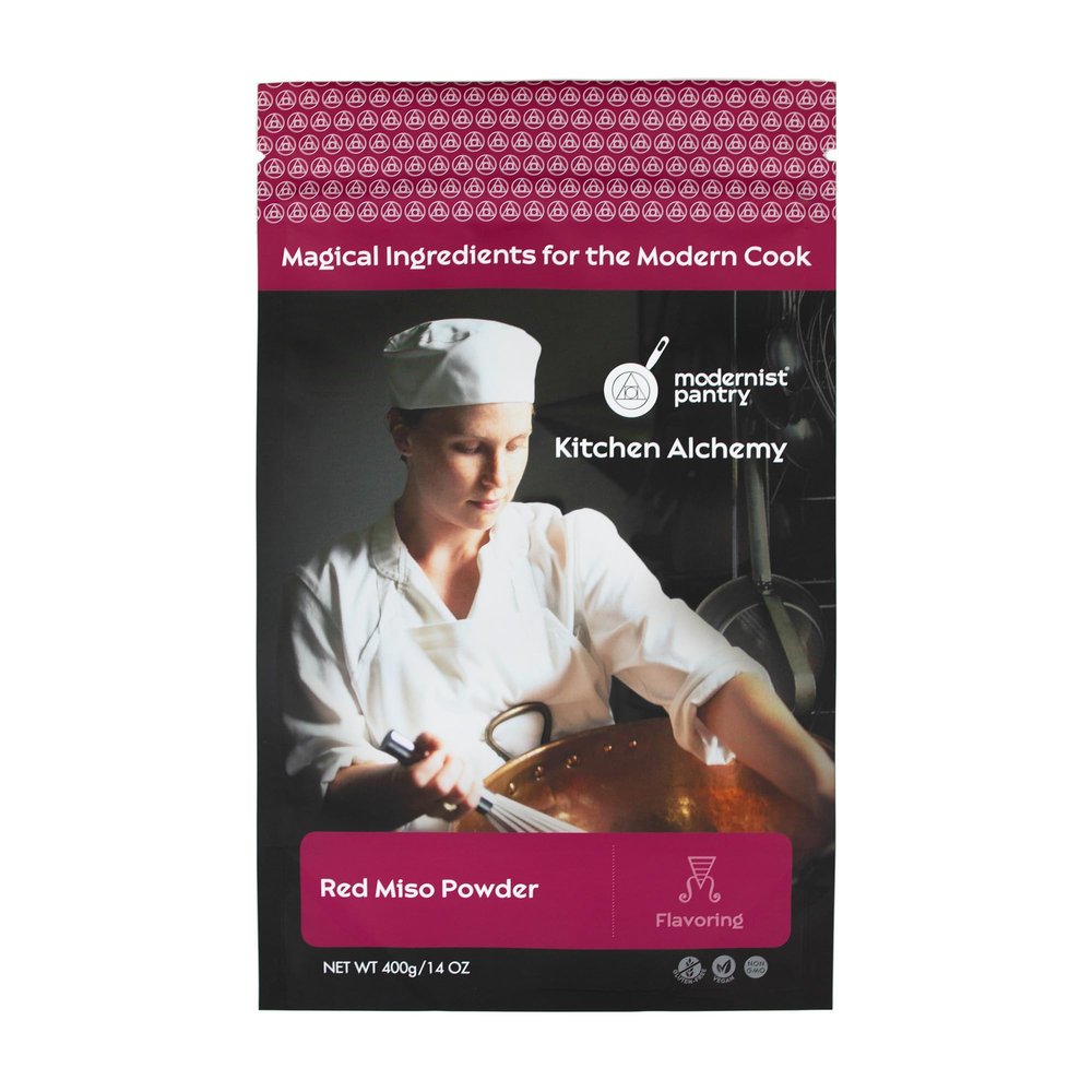 Red Miso Powder Non-GMO Gluten-Free Vegan OU Kosher Certified - 400g/14oz