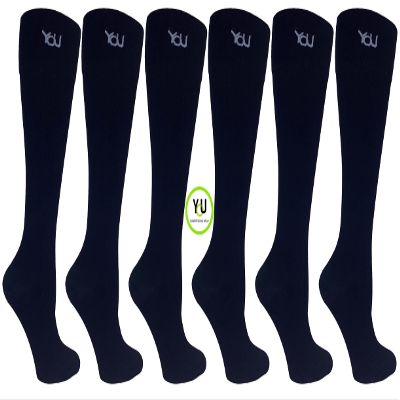 You Compression Brand, Made in The USA, Knee High, Compression Socks, 20-30 mmHg, Black (Small)