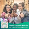 3 x Menstrual All-in-One Kits - Assorted Colors | Convenience on The Go | Single Period Kit Packs | Individually Wrapped Feminine Hygiene Products (Under The Sea/Light Rose/Butterflies) view 4