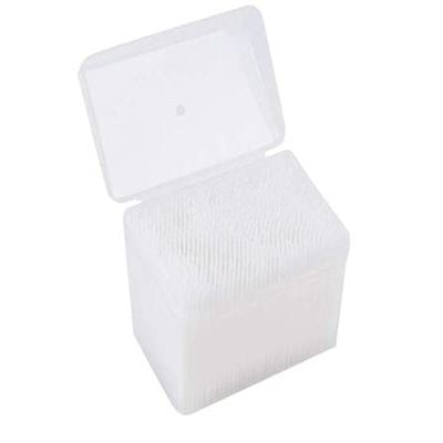 1100pcs/box of white plastic double-ended toothpicks