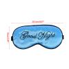Silk Sleep Mask Eye Mask Blindfold, Adjustable Soft Blindfold Elastic Strap Night Eyeshade Travel Nap for Women Men 1PCS Golden view 2