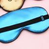 Silk Sleep Mask Eye Mask Blindfold, Adjustable Soft Blindfold Elastic Strap Night Eyeshade Travel Nap for Women Men 1PCS Pink view 3