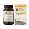 Living Alchemy Fermented Milk Thistle Supplement - Symbio Fermented Liver Cleanse Blend with Dandelion Root, & Turmeric - Liver Supplement for Men & Women - Vegan, Non-GMO- Living Alchemy, 60 Pcs view 1