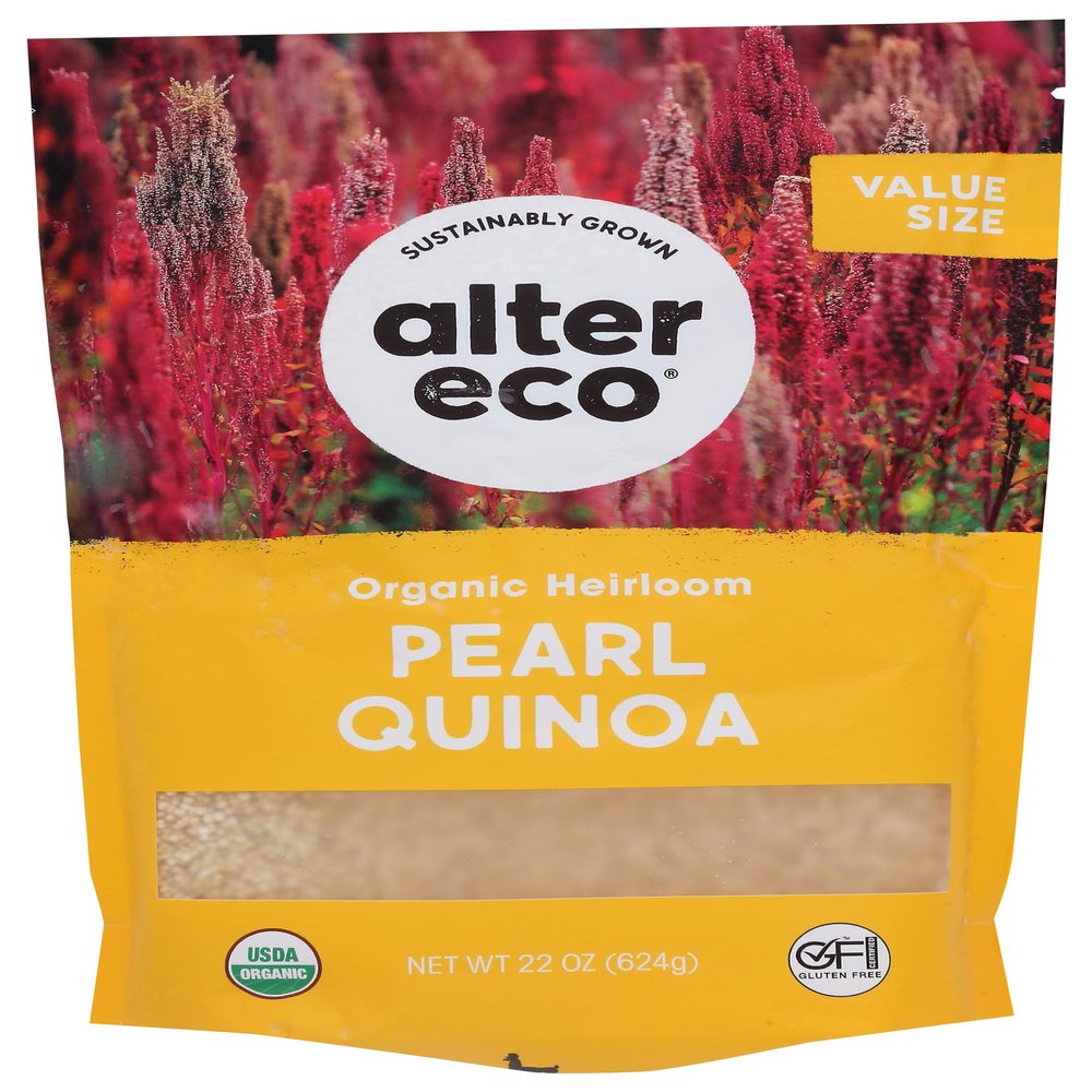 Alter Eco Organic Heirloom Pearl Quinoa, 22 OZ
