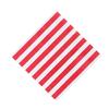 Red & White Striped Luncheon Napkins - 16 Pieces view 1