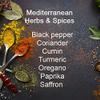 6 Pack Spices & Saffron Cooking Gift Set Mediterranean Herbs & Spices Mix view 2