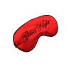 Silk Sleep Mask Eye Mask Blindfold, Adjustable Soft Blindfold Elastic Strap Night Eyeshade Travel Nap for Women Men 1PCS Red view 1