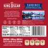 King Oscar Premium Sardines in Extra Virgin Olive Oil with White Wine Vinegar & Capers, 3.75-Ounce Cans (Pack of 12), Wild Caught Sardines view 2