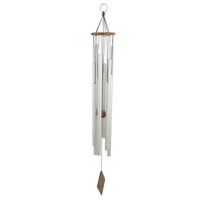 Unlimited Solfeggio Sound Healing Wind Chimes - Includes 1 Set of Chimes/Tuned to The 6 Solfeggio Frequencies/Perfect for Sound Therapy