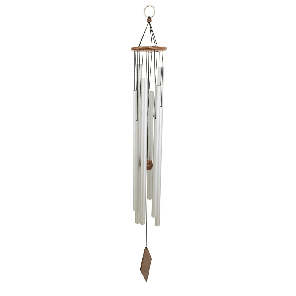 Unlimited Solfeggio Sound Healing Wind Chimes - Includes 1 Set of Chimes/Tuned to The 6 Solfeggio Frequencies/Perfect for Sound Therapy