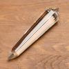 Natural Tibet Himalayan High Altitude Clear Crystal Quartz 12 Or 24 Sided Facet Vogel Style Double Termination Wand Point Inspired Spiritual Reiki Healing (2.8-3 inches 24 Sided Quartz Wand) view 1