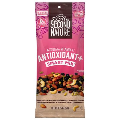 Second Nature Antioxidant+ Protein Smart Snack Mix, 1.75 Ounce (Pack of 12)
