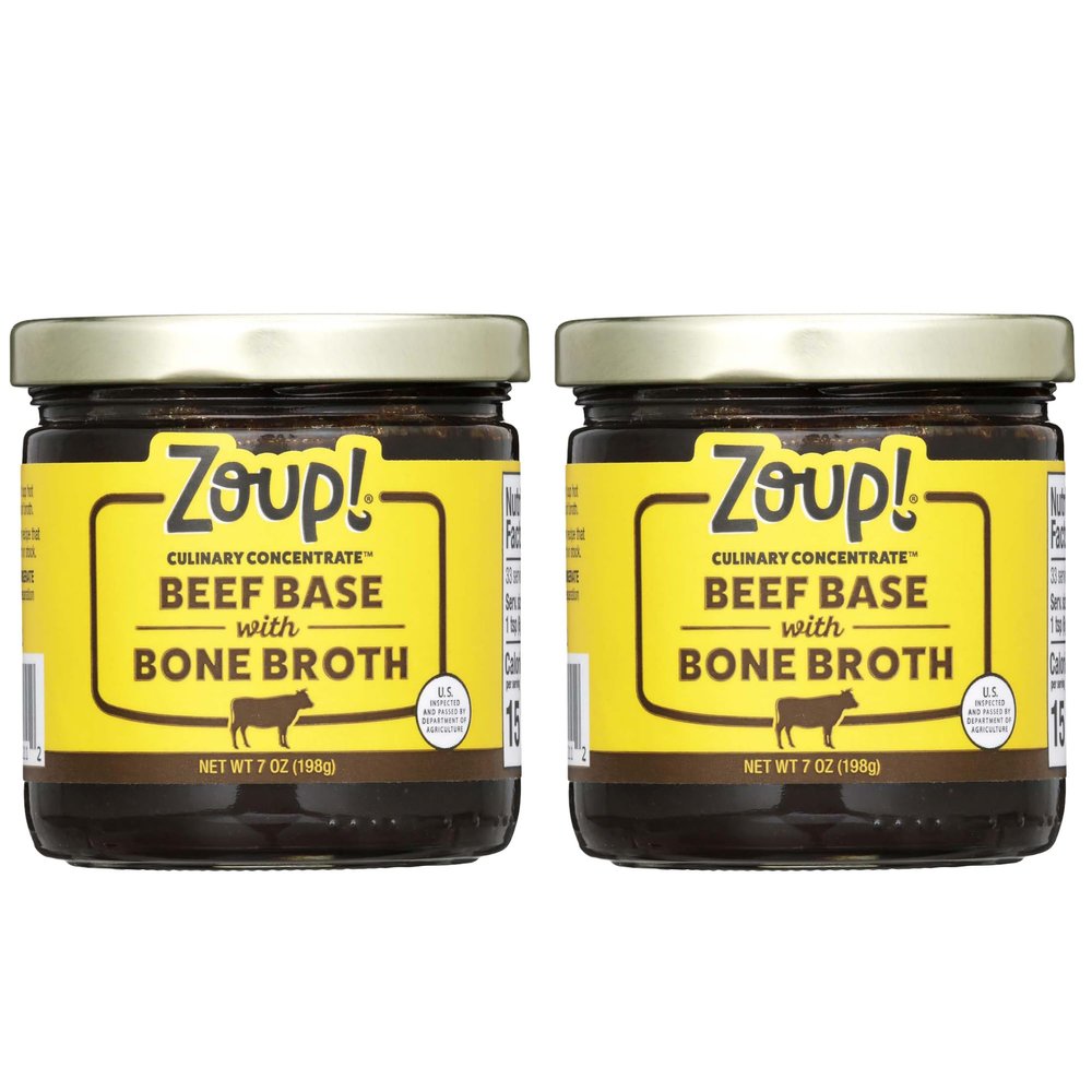 Zoup! Beef Bone Broth Culinary Concentrate, 2 Pack, 7 Oz Each