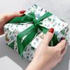 Jillson Roberts Christmas Gift Wrap, Christmas Village (6 Jumbo Rolls 10 feet x 30 inches) view 2
