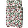 Jillson Roberts Bulk Christmas Gift Wrap, Holographic Trees, 1/4 Ream 208 feet x 30 inches view 4