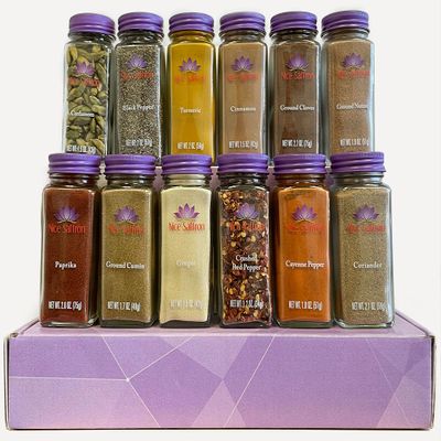 12 Pack Moroccan Culinary Chef's Spice Seasoning Set Collection