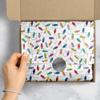 Jillson Roberts 20" x 30" Printed Christmas Gift Tissue, Lights (24 Folded Sheets) view 4
