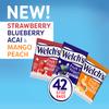 Welch's Fruit Snacks, Fruit 'n Yogurt Variety Pack, Strawberry, Blueberry Acai, Mango Peach, Bulk Pack, Individual Single Serve 0.7 oz Bags (Pack of 42) view 2