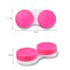 Aoutrow 16 Pack Mini Contact Lens Case Set, Colorful Bulk Box Holder view 2