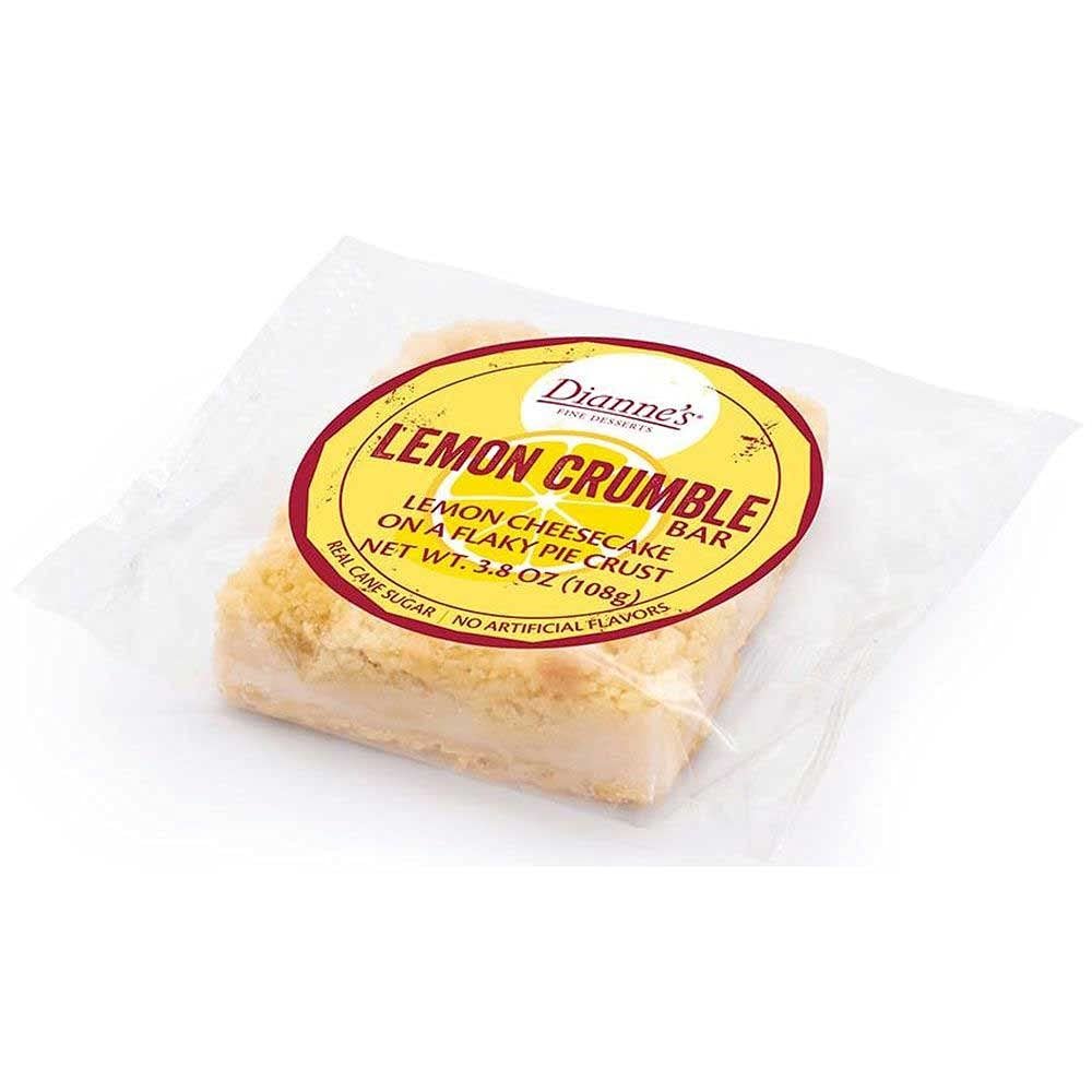 Diannes Lemon Crumble Bar, 3.8 Ounce -- 24 per case.