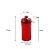 3 Pieces Aluminum Waterproof Small Pill Bottle Outdoor Waterproof Storage Mini Pill Box Portable Storage Sealed Box view 4
