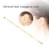 2 Pcs Ear Pick Earwax Removal Kit, Ear Cleaning Tool Set Spring Soft Ear Brush Ear Spoon with Storage Bag Ear Cleaner Set for Cleaning Ear Canal Dirt(#2) view 4