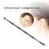 2 Pcs Ear Pick Earwax Removal Kit, Ear Cleaning Tool Set Spring Soft Ear Brush Ear Spoon with Storage Bag Ear Cleaner Set for Cleaning Ear Canal Dirt(#1) view 4
