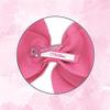 PLH 4 Pack Multipack Front Tail Grosgrain Bows, Tiny Size, Red, Navy, Antique White, Shocking Pink view 2