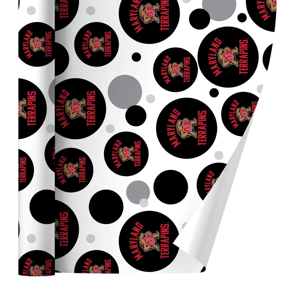 GRAPHICS & MORE Maryland Terrapin Gift Wrap Wrapping Paper Roll