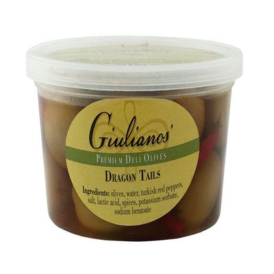 GIULIANO: Deli Olives Dragon Tails, 7 oz