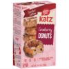 Katz Gluten Free Cranberry Donuts. Limited Edition, Free of Soy, Sesame, Dairy, and Nuts. Kosher 10.5oz (1pk) view 1