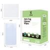 250 Count Anti Fog Lens Wipes for Eyeglasses, Pre-Moistened Individual Wrapped Glasses Wipe Lens Cleaner, with a Carrying Box, Defogging Screen Wipes for Eyeglasses, Sunglass, Goggles, Camera Lens view 3