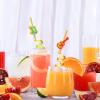 24 Music Drinking Straws for Kids Tik Tok Rockstar Rock N Roll Birthday Party Supplies Favors with 2 PCS Cleaning Brushes view 3