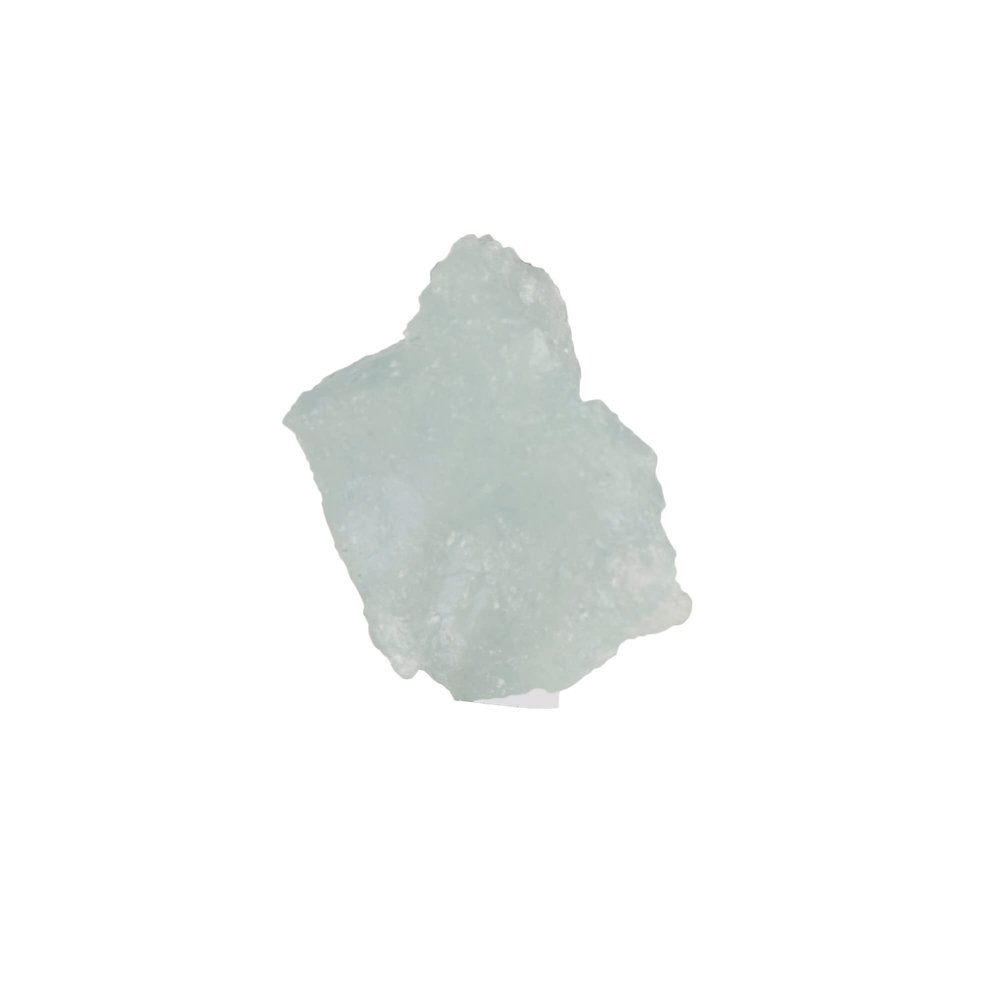 20 Ct. Natural Rough Raw Aqua Sky Aquamarine Stone for Tumbling,Cabbing,Crystal Healing,Dcor & Other GA-943