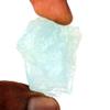 24.65 Ct. Untreated Natural Aqua Sky Aquamarine Certified Aquamarine Crystal Healing Stone Rough Specimen, Collectible or Tumbling GA-627 view 3