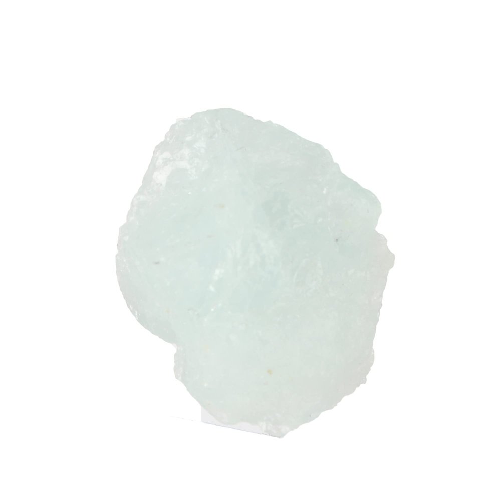12.4 Ct. Natural Rough Raw Aqua Sky Aquamarine Stone for Tumbling,Cabbing,Crystal Healing,Dcor & Other GA-568