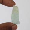 18.2 Ct. Aquamarine Gem Certified Rough Raw Healing Crystal Stone Aqua Sky Color Aquamarine Crystal Wicca & Reiki Crystal Healing GA-937 view 2
