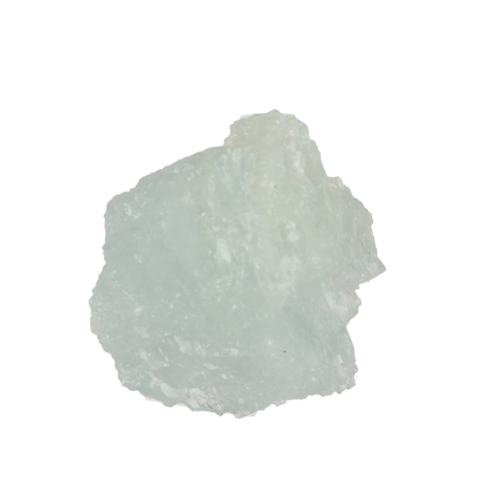 13 Ct. A Grade Natural Raw Rough Aqua Sky Aquamarine Earth Mined Healing Crystal Rough Stone for Cabbing, Lapidary GA-972