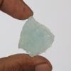 127.2 Ct. A Grade Natural Raw Rough Aqua Sky Aquamarine Earth Mined Healing Crystal Rough Stone for Cabbing, Lapidary GA-931 view 3
