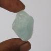 19.55 Ct. Natural Earth Mind Aqua Sky Aquamarine Crystal Rough Loose Gemstone Untreated Certified Aquamarine for Wire Wrapping GA-869 view 3