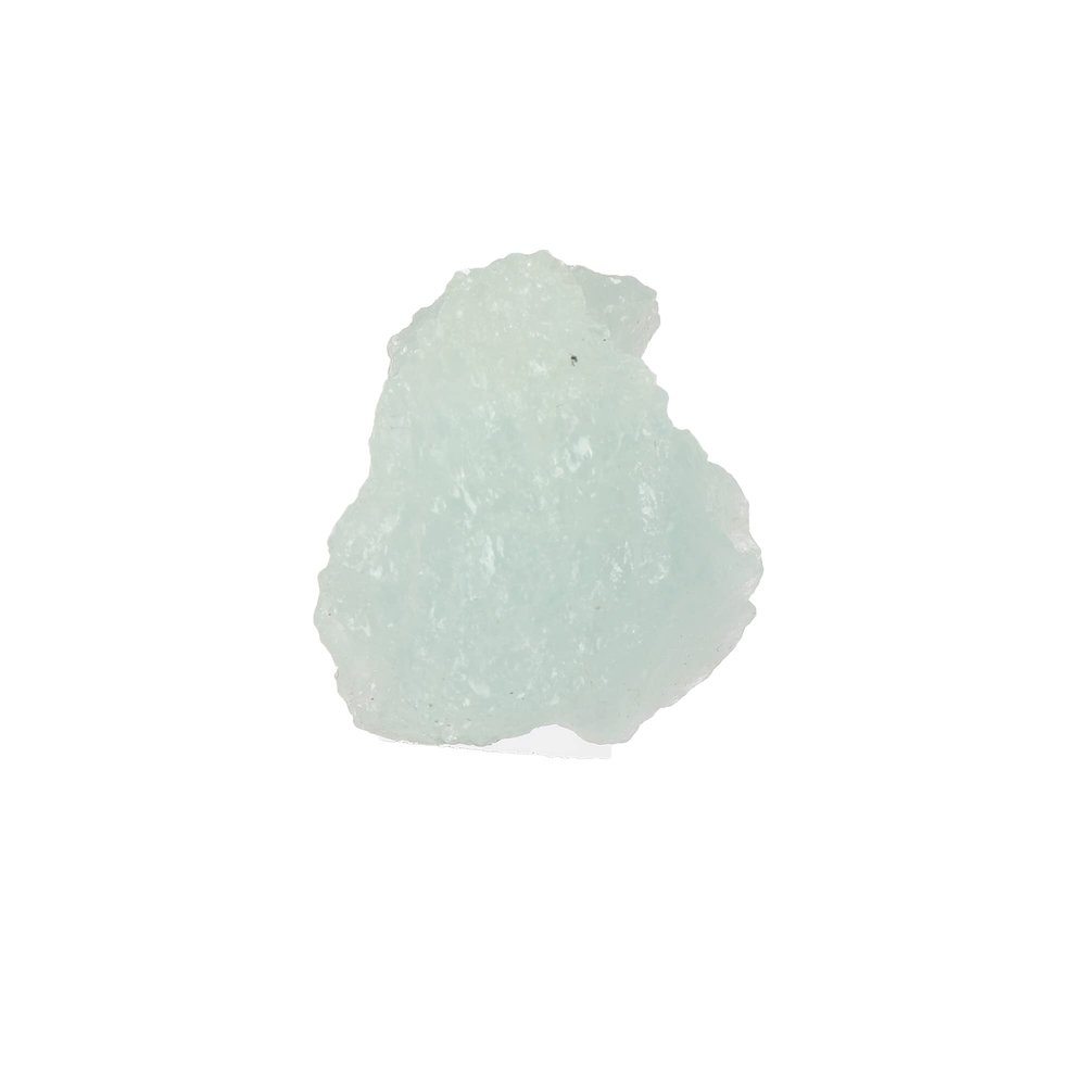 12.1 Ct. Natural Rough Raw Aqua Sky Aquamarine Stone for Tumbling,Cabbing,Crystal Healing,Dcor & Other GA-541