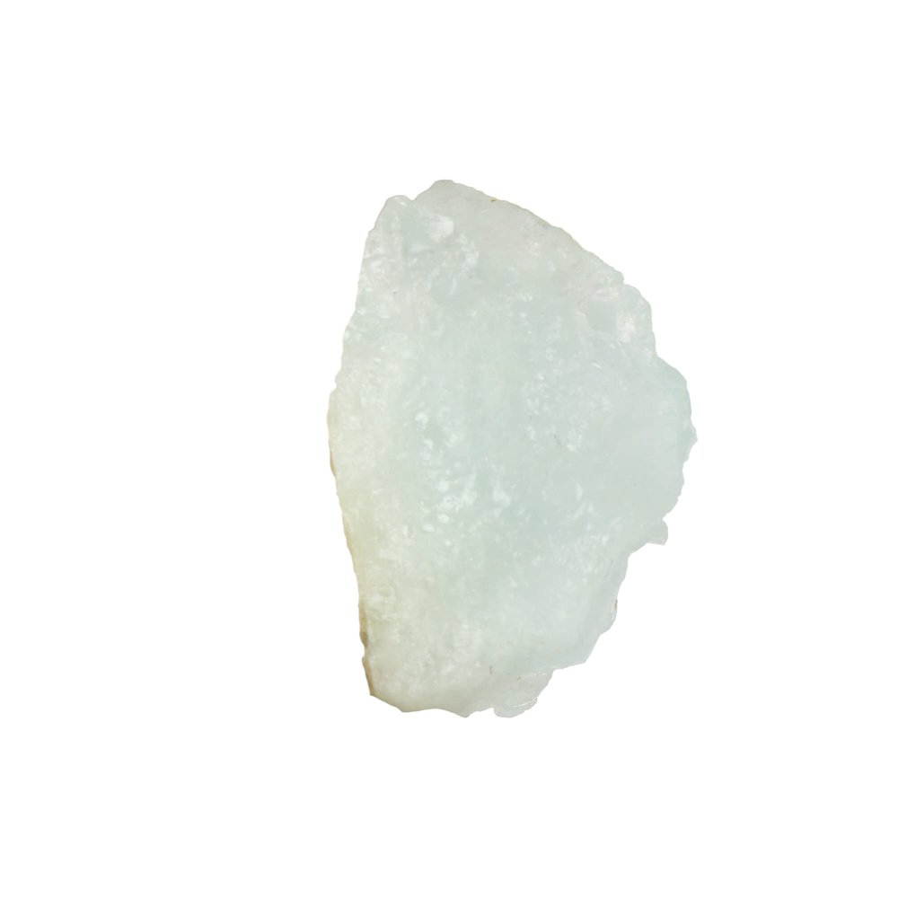 20.55 Ct. A Grade Natural Raw Rough Aqua Sky Aquamarine Earth Mined Healing Crystal Rough Stone for Cabbing, Lapidary GA-565