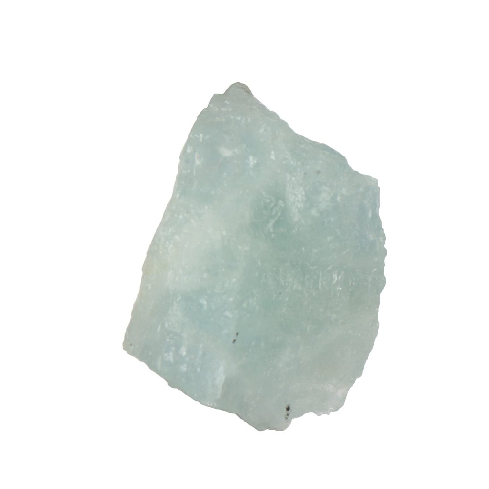 101.25 Ct. A Grade Aqua Sky Aquamarine Rough Crystal Natural Chakra Stone Healing Crystal for for Tumbling, Cutting, Lapidary, Reiki GA-558