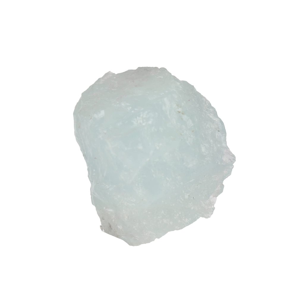 20 Ct. Natural Large Crystal Reiki Chakra Aqua Sky Aquamarine Stone for Tumbled, Meditation & Reiki Crystal Healing GA-997