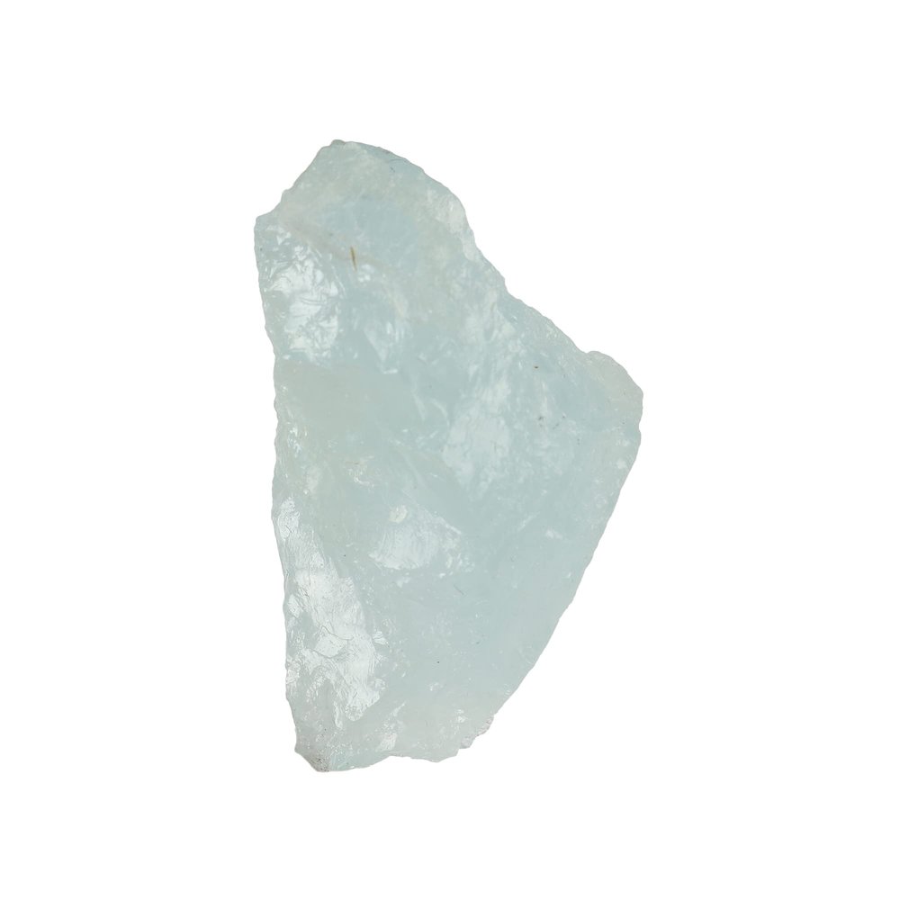 20 Ct. Rough Loose Gemstone Aqua Sky Aquamarine Crystal Certified Rock Stone 100% Natural Aquamarine Healing Gem for Jewelry GA-786