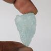 20 Ct. Rough Loose Gemstone Aqua Sky Aquamarine Crystal Certified Rock Stone 100% Natural Aquamarine Healing Gem for Jewelry GA-786 view 2